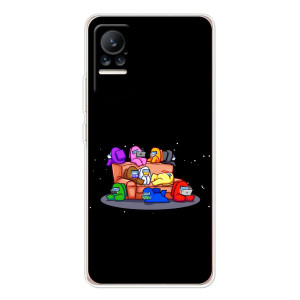 Чехол Амонг Ас для Xiaomi Civi (AlphaPrint)