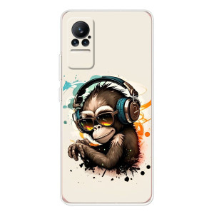 Чехол с Обезьянами Xiaomi Civi - (AlphaPrint)
