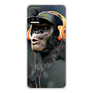 Чехол с Обезьянами Xiaomi Civi - (AlphaPrint)