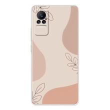Чохол квітковий дизайн для Xiaomi Civi – Кориневий фон