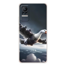 Чехол с мемом Тралалело тралала на Xiaomi Civi – Бомбардини гусини