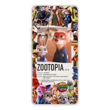 Чехол Зоотрополіс на Xiaomi Civi – Коллаж Зоо