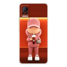 Крутые Чехлы Луи Виттон для Xiaomi Civi (AlphaPrint) (С Кофе)