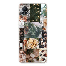 Рождественские, Праздничные Чехлы для Сиви (Рождественский коллаж)