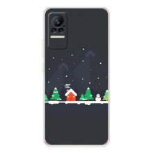 Силіконовий бампер на різдво для Xiaomi Civi (Місто зимове)