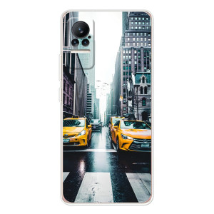 Силиконовый бампер (Работники) на Xiaomi Civi – Такси