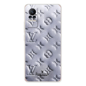 Текстурный Чехол Louis Vuitton для Сиви (Белый ЛВ)