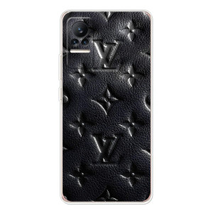 Текстурный Чехол Louis Vuitton для Сиви (Черный ЛВ)