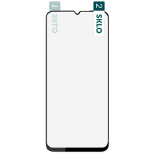 Гибкое защитное стекло SKLO Nano (тех.пак) для Xiaomi Mi 10 Lite – Черный