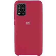 Чехол Silicone Cover (AAA) для Xiaomi Mi 10 Lite – Красный