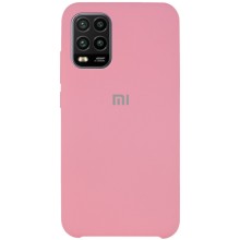 Чехол Silicone Cover (AAA) для Xiaomi Mi 10 Lite – Розовый