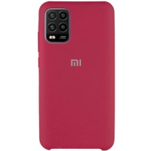 Чехол Silicone Cover (AAA) для Xiaomi Mi 10 Lite (Красный)