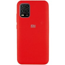 Чехол Silicone Cover Full Protective (AA) для Xiaomi Mi 10 Lite (Красный)