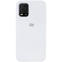 Чехол Silicone Cover Full Protective (AA) для Xiaomi Mi 10 Lite (Белый)