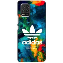 Чехлы Адидас для Xiaomi Mi 10 Lite (AlphaPrint) (Яркий Адидас)