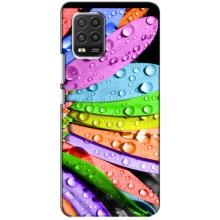 Чехлы (ART) Цветы на Xiaomi Mi 10 Lite (VPrint) (Семицветик)