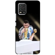 Чехлы Лео Месси Аргентина для Xiaomi Mi 10 Lite (Кубок Мира)