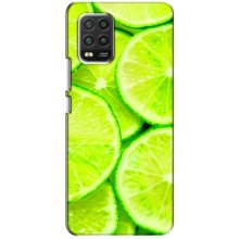 Чехлы с Фруктами для Xiaomi Mi 10 Lite (VPrint) (Лайм)