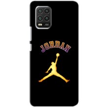 Чехлы для Xiaomi Mi 10 Lite - с картинкой JORDAN (AlphaPrint) (Jordan Gold)
