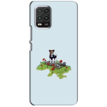 Чехлы с картинкой собаки Патрон для Xiaomi Mi 10 Lite (AlphaPrint) (Сапер Пес)