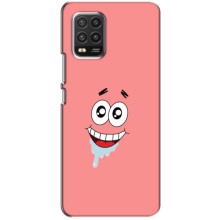 Чехлы с Патриком на Xiaomi Mi 10 Lite (Мордочка Патрика)