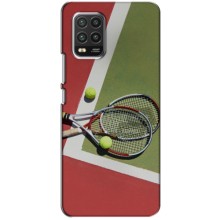Чохли з прінтом Спортивна тематика для Xiaomi Mi 10 Lite – Ракетки теніс