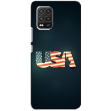 Чехол Флаг USA для Xiaomi Mi 10 Lite (USA)