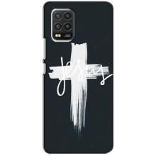 Чехол для Xiaomi Mi 10 Lite (AlphaPrint) - (Христианские) (Иисус)