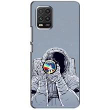 Чехол NASA для Xiaomi Mi 10 Lite (AlphaPrint) (Космонавт фото)