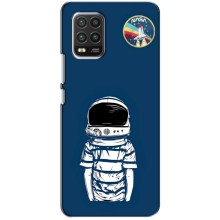 Чехол NASA для Xiaomi Mi 10 Lite (AlphaPrint) (Мальчик в шлеме)