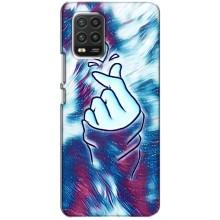 Чохол з принтом для Xiaomi Mi 10 Lite (AlphaPrint - Знак сердечка)