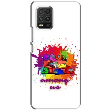Чехол Амонг Ас для Xiaomi Mi 10 Lite (AlphaPrint) (Яркий АмонгАс)