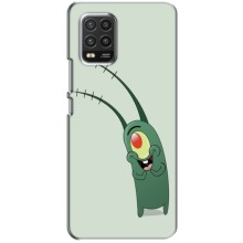Чехол с картинкой "Одноглазый Планктон" на Xiaomi Mi 10 Lite (Милый Планктон)