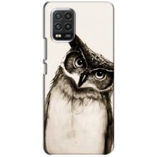 Чехол с птицами на Xiaomi Mi 10 Lite (VPrint) (Сова)