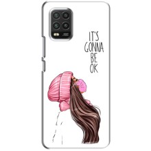 Чехол Стильные девушки на Xiaomi Mi 10 Lite (Девушка в маске)
