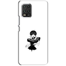 Чехлы Венсдей на Xiaomi Mi 10 Lite Уэнсдей (AlphaPrint) (танец Уэнздей)