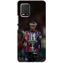 Чехол с футболистом Ламин Ямаль Xiaomi Mi 10 Lite (Ямал с кубком)