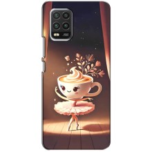 Чехол с мемом Тралалело тралала на Xiaomi Mi 10 Lite (Балерина капучина)