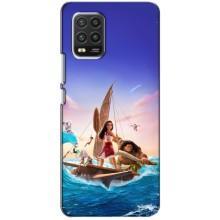 Чехол с мультфильмом Моана Xiaomi Mi 10 Lite (Моана и Мауи)