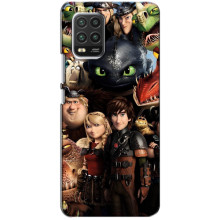 Чехол как приручить дракона на Xiaomi Mi 10 Lite – Персонажи дракона