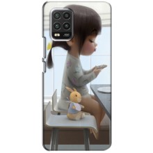 Дівчачий Чохол для Xiaomi Mi 10 Lite (ДІвчина з іграшкою)