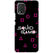 Чехол Гра в кальмара для Xiaomi Mi 10 Lite – Логотип игры кальмара