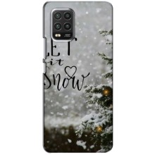 Новорічні, Святкові Чохли для Xiaomi Mi 10 Lite - 2024 год – Let it snow