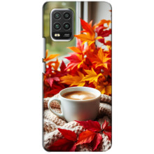 Чехол с уникальным дизайном «Осень с кофе» для Xiaomi Mi 10 Lite