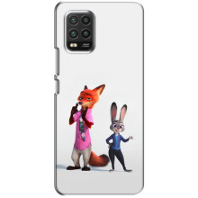 Силиконовый чехол с принтом Зоотрополіс для Xiaomi Mi 10 Lite – Джуди и Ник