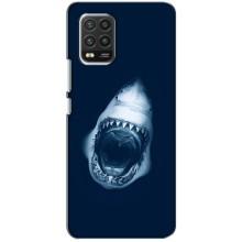 Силіконовий бампер з картинкою звірів для Xiaomi Mi 10 Lite (Пащу Акули)