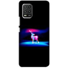 Силіконовий бампер з картинкою звірів для Xiaomi Mi 10 Lite (Яскравий олень)