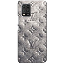 Текстурный Чехол Louis Vuitton для Сяоми Ми 10 Лайт (Бежевый ЛВ)
