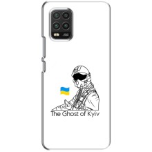 Защитные чехлы (Призрак Киева) для Xiaomi Mi 10 Lite (AlphaPrint) (Летчик Киева)