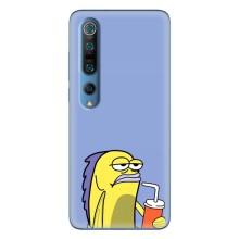 Бампер с принтом Мемы для Xiaomi Mi 10 Pro – Безразличие